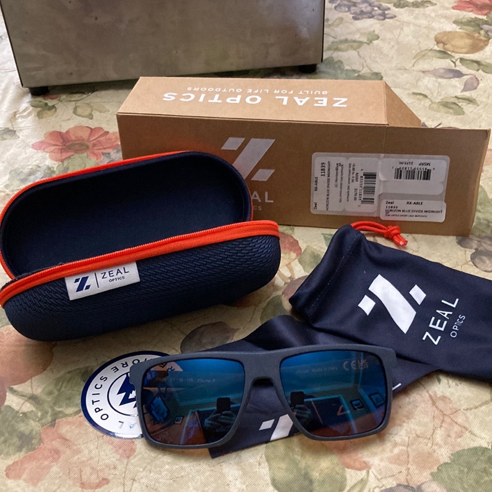 Zeal optics 11839 Horizon blue divide midnight sunglasses